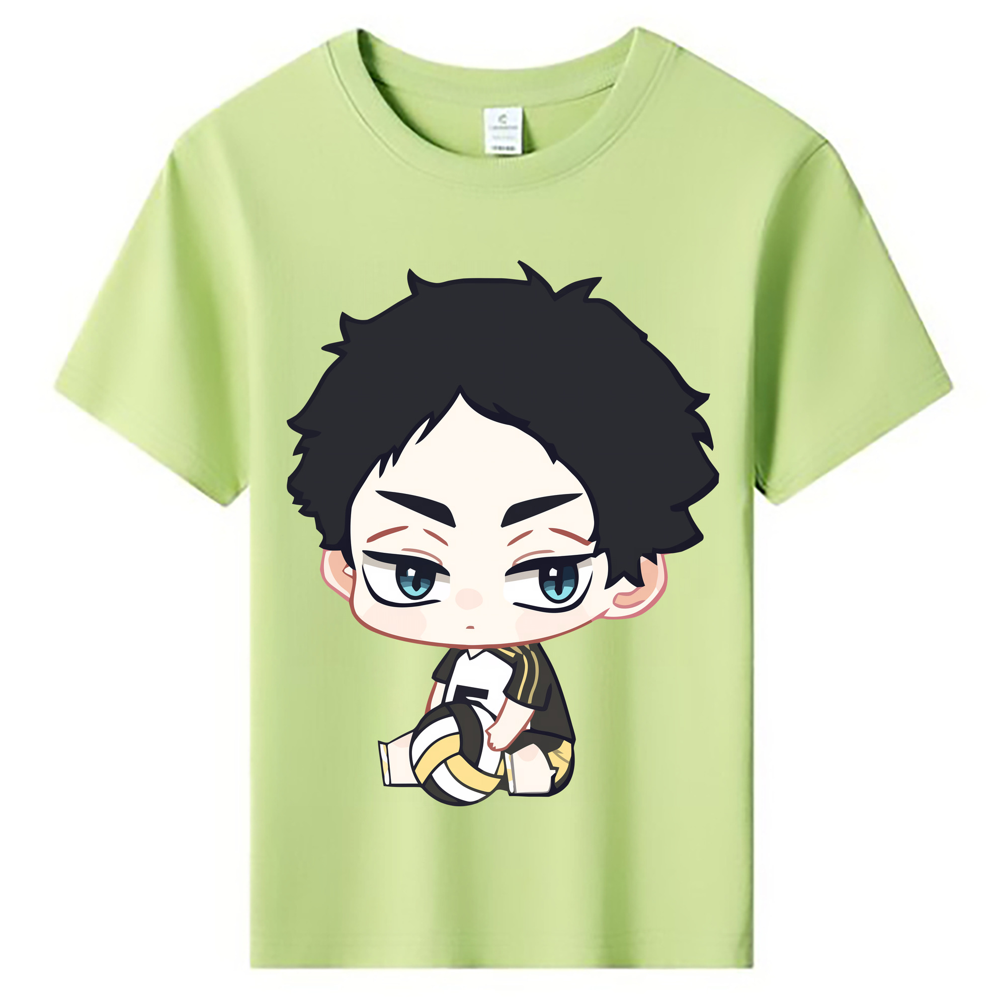 （画像用） ハイキュー!! Haikyu!! 綿100％キッズTシャツ（フロントプリント）